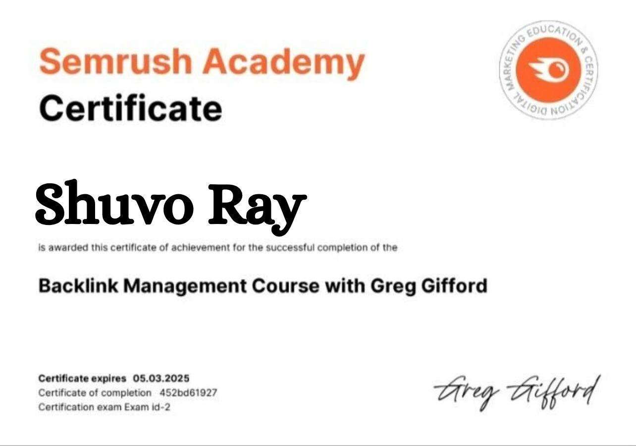 shuvo-ray-Certificate